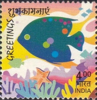 India 2003 Nature's Greetings Mint Stamp Collection.