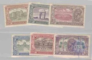 1931, Inauguration Of New Delhi Wmk Multi-Star Offset-Litho,MNH.