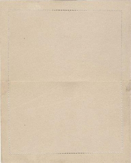 15 F. Indo-China, France, Post Card Envelope, Cancelled at Saigon Port for Use as 1st Day Cancellation, Mint.