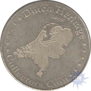 Silver Tokens of Collection coin of Dutch Heritage of 2009.