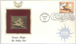 F.D.C. USA (Boca Raton, FL). Issued Date 1995-Oct-1. "Comic Strips The Yellow Kid".