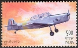 The Year 2003 Men's First Powered Flight Stamps of India.
