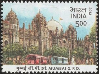 India Mint Stamp featuring Heritage Buildings Issued in 2013.