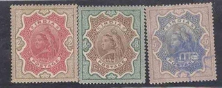 1st sep 1895, Large Size Head of The Queen From Portrait By Von Angeil, Mint, LMH.