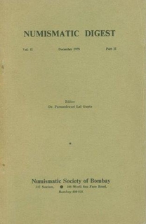 A Book on Numismatic Digest by P.L Gupta