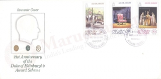 Pitcairn Islands First Day Cover of 1977 on Royal Family.