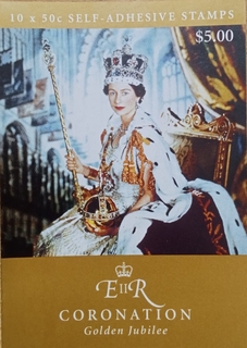 Australia 2003, Stamp Booklet of Golden Jubilee Celebration of Queen Elizabeth Coronation.