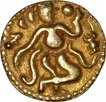 Kahavanu Raja Raja Gold One Eighth Kahavanu Coin of Raja Raja I of Chola Empire of Sri ...